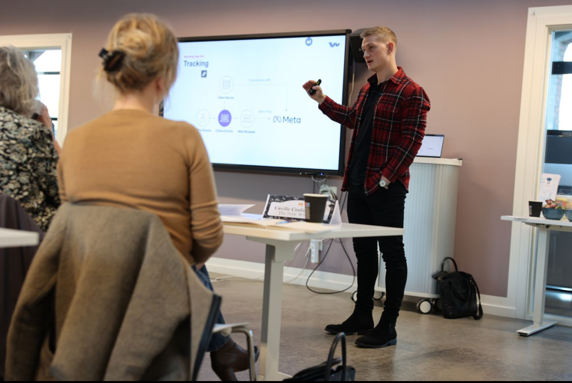 Anders Pedersen der underviser i Tracking
